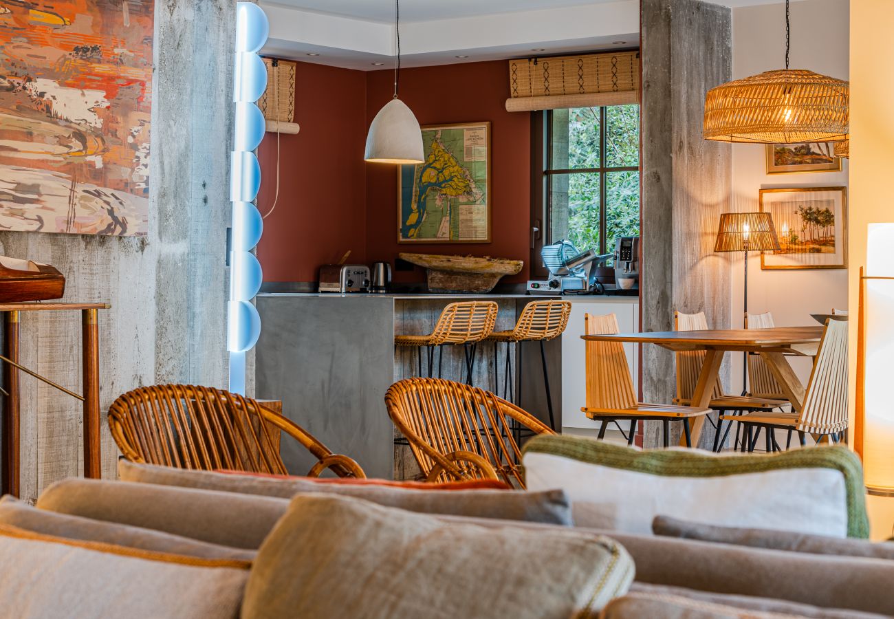 Villa in Arcachon - Exceptional Villa in Arcachon Moulleau – 2nd line, sea view and beach 40m away