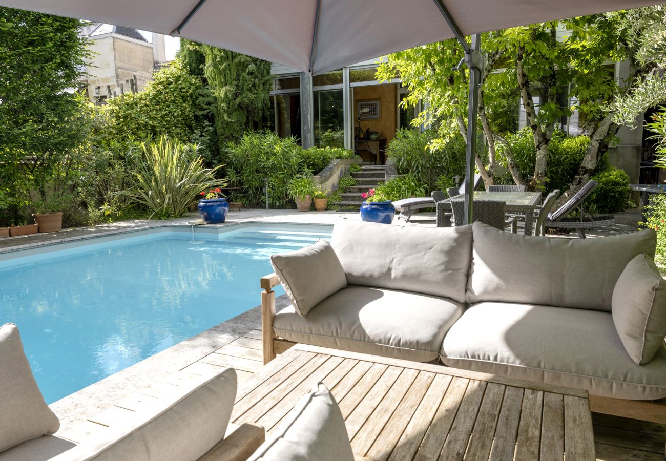 Villa à Bordeaux - Villa avec Piscine Bordeaux centre, jardin au calme, climatisé