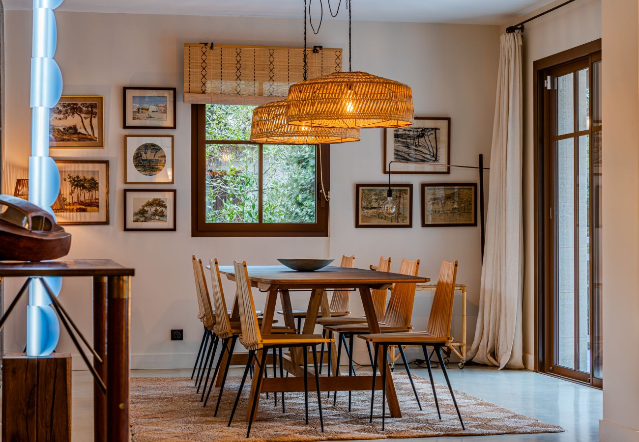 Villa à Arcachon - Villa d'Exception au Moulleau – 2ème ligne, Vue Bassin & Plage à 40m